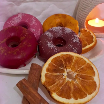 αρωματικά κεριά donuts